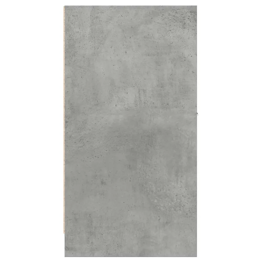 Armoire d'apothicaire gris béton 40x41x77,5cm bois d'ingénierie - 7