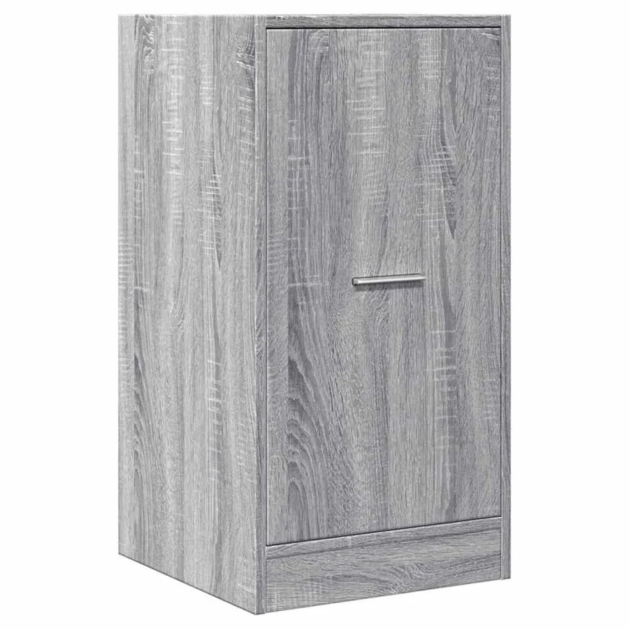 Armoire apothicaire sonoma gris 40x41x77,5 cm bois d'ingénierie - 4