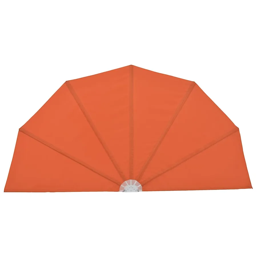 Auvent latéral pliable de terrasse Terre cuite 200 cm - 2