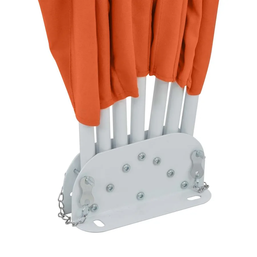 Auvent latéral pliable de terrasse Terre cuite 200 cm - 7