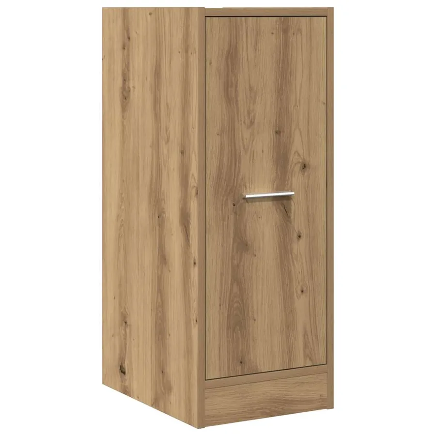 Armoire d'apothicaire chêne artisanal bois d'ingénierie - 4