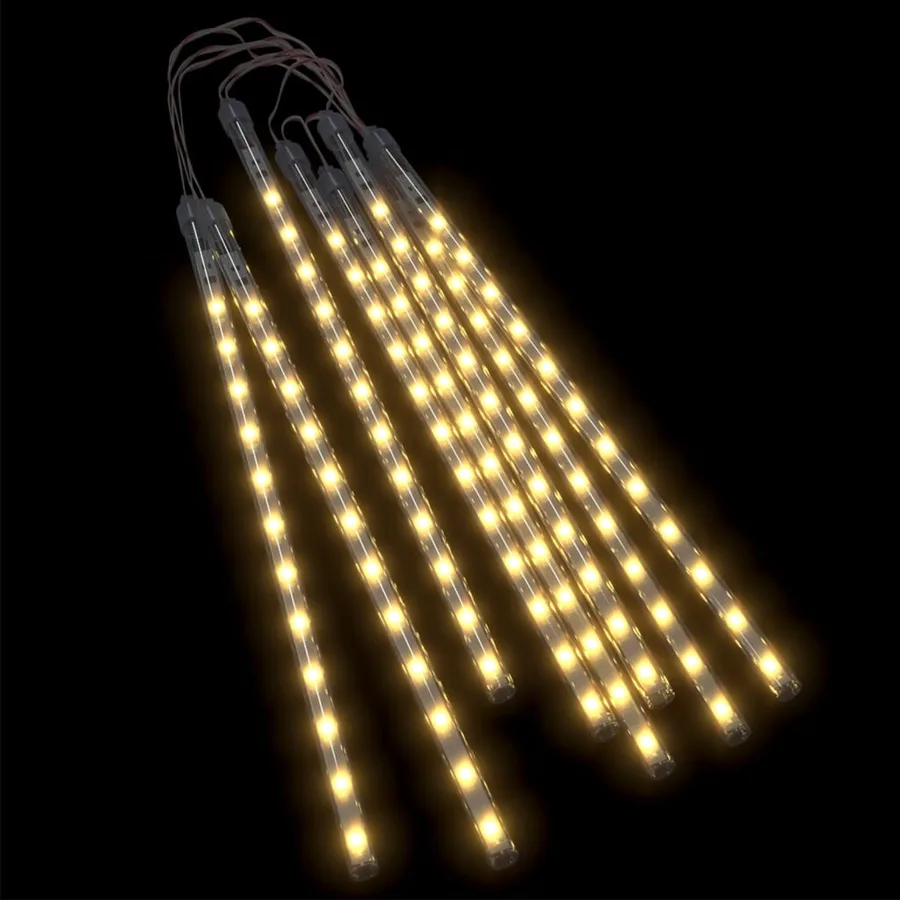 Guirlandes lumineuses 8 pcs 30 cm 192 LED blanc chaud - 2
