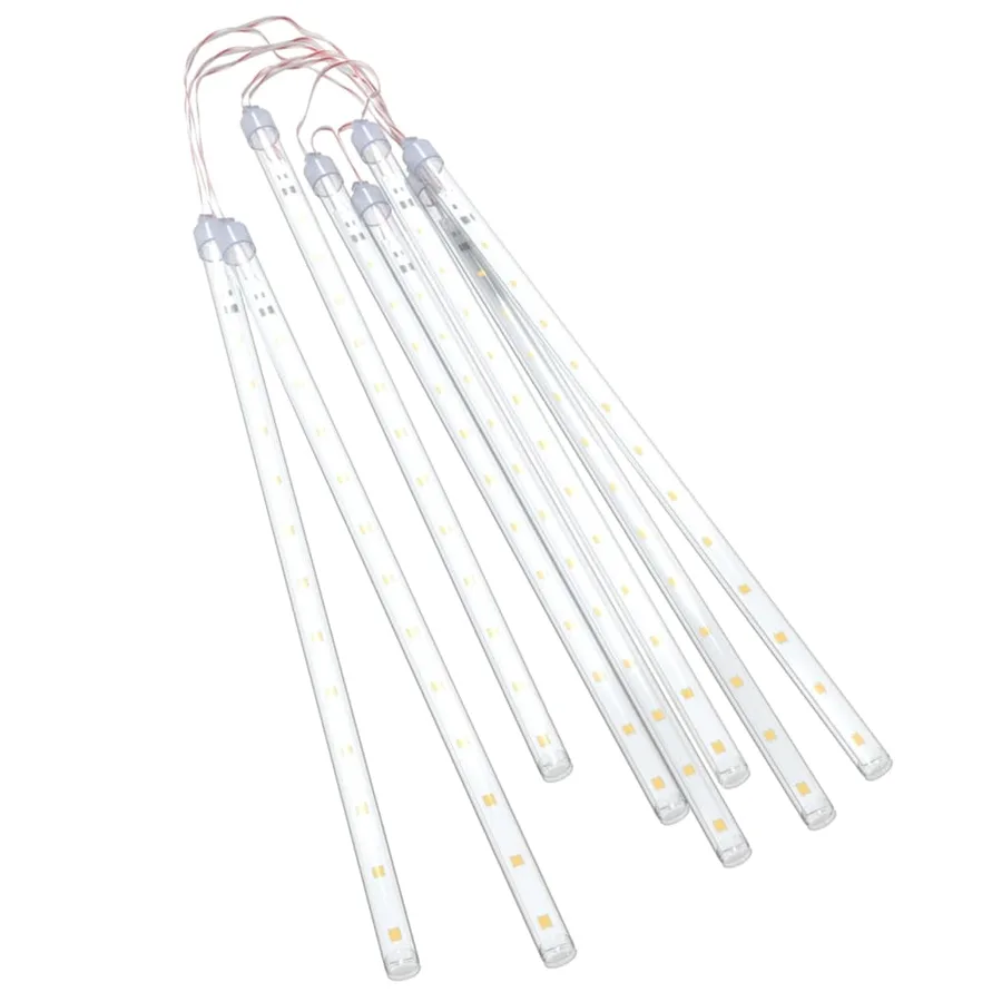 Guirlandes lumineuses 8 pcs 30 cm 192 LED blanc chaud - 3
