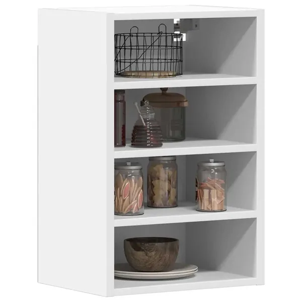 Armoire suspendue "Riga" Blanc 40 x 29,5 x 60 cm Bois d'ingénierie