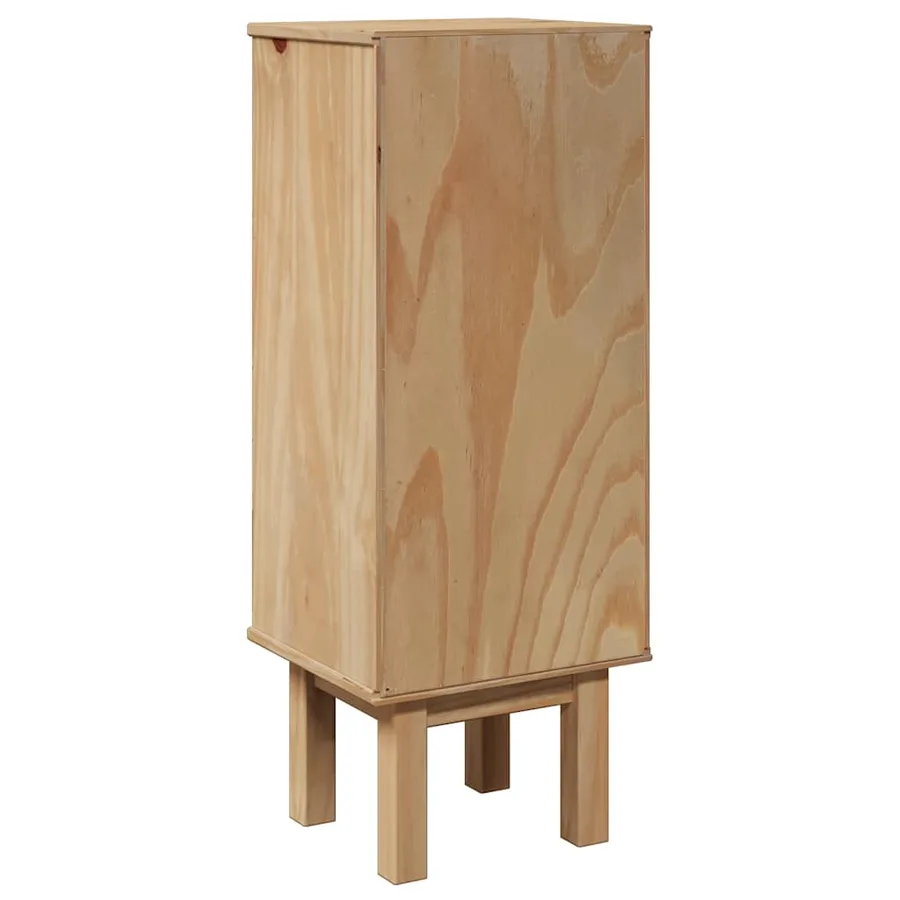 Armoire de salle de bain "OTTA" 35x30x90 cm bois massif de pin - 6