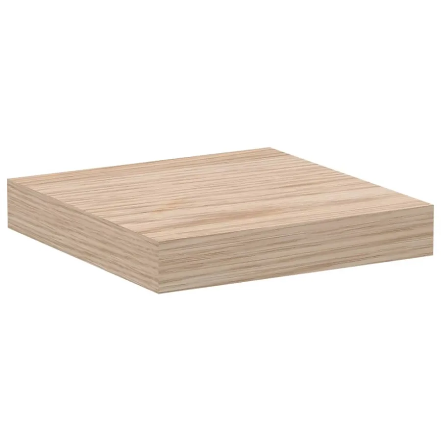 Étagère flottante 23x23,5x4 cm bois d'ingénierie - 2