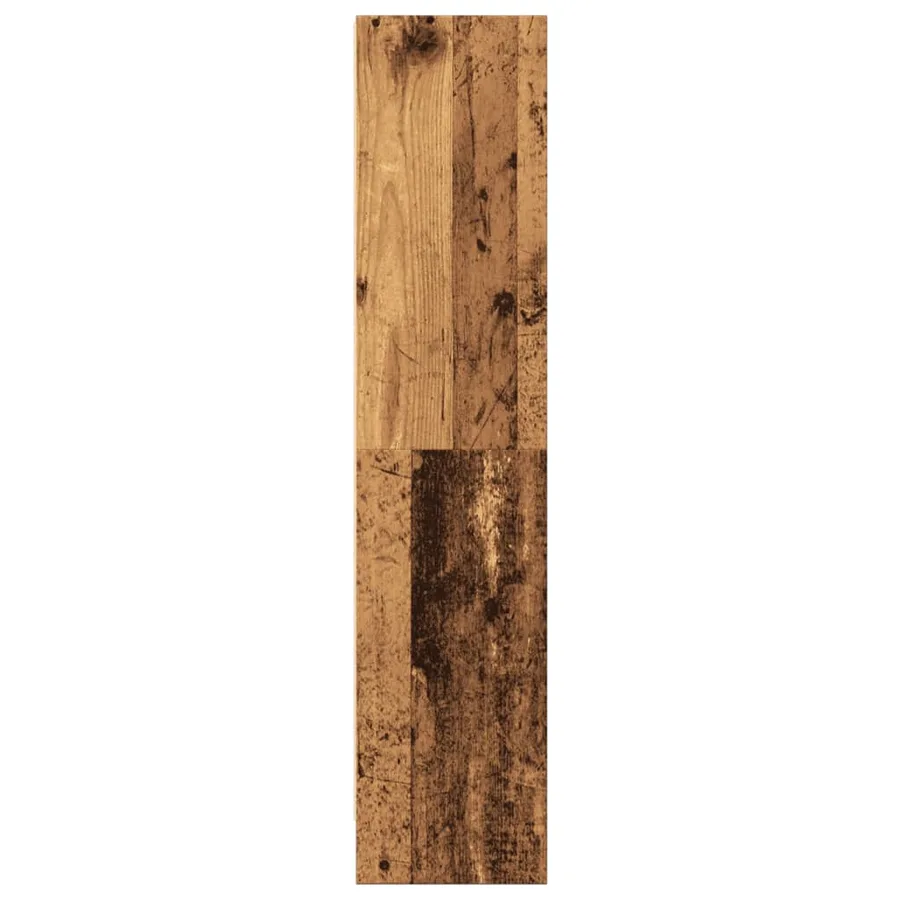 Bibliothèque vieux bois 60x24x109 cm bois d'ingénierie - 6
