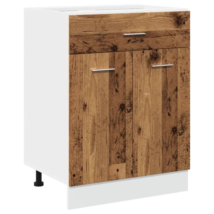Armoire à tiroirs "Lyon" Bois ancien 60 x 46 x 81,5 cm Bois d'ingénierie - 2