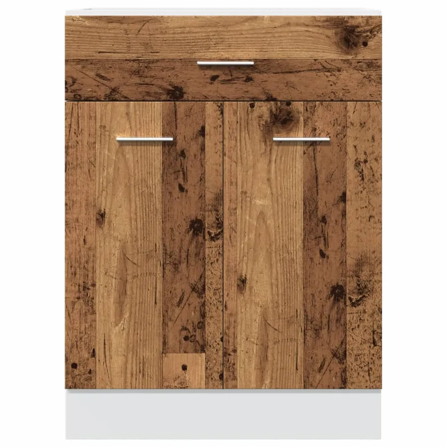 Armoire à tiroirs "Lyon" Bois ancien 60 x 46 x 81,5 cm Bois d'ingénierie - 4