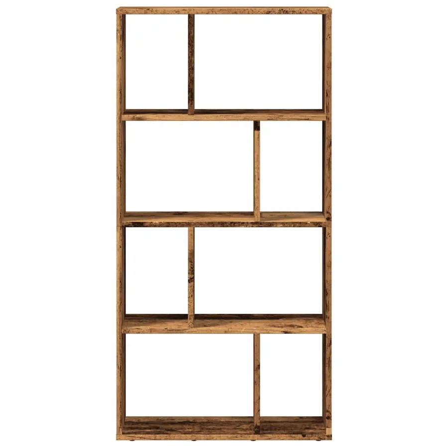 Bibliothèque vieux bois 60x20x120,5 cm bois d'ingénierie - 5