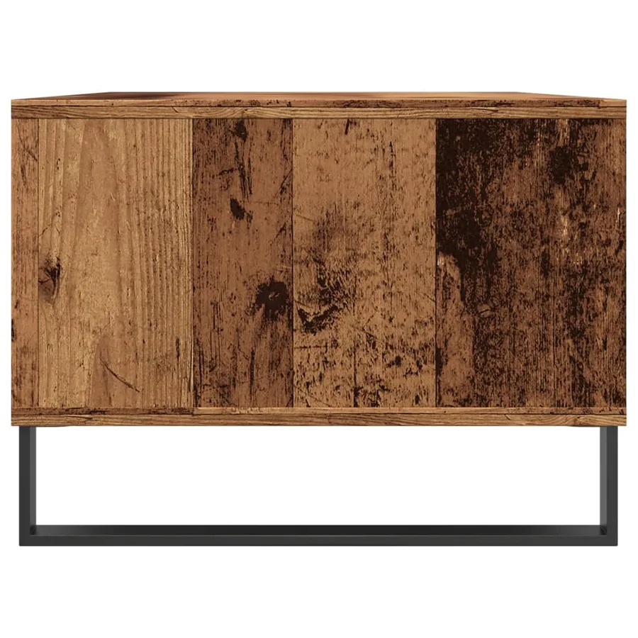 Table basse vieux bois 90x50x36,5 cm bois d'ingénierie - 6