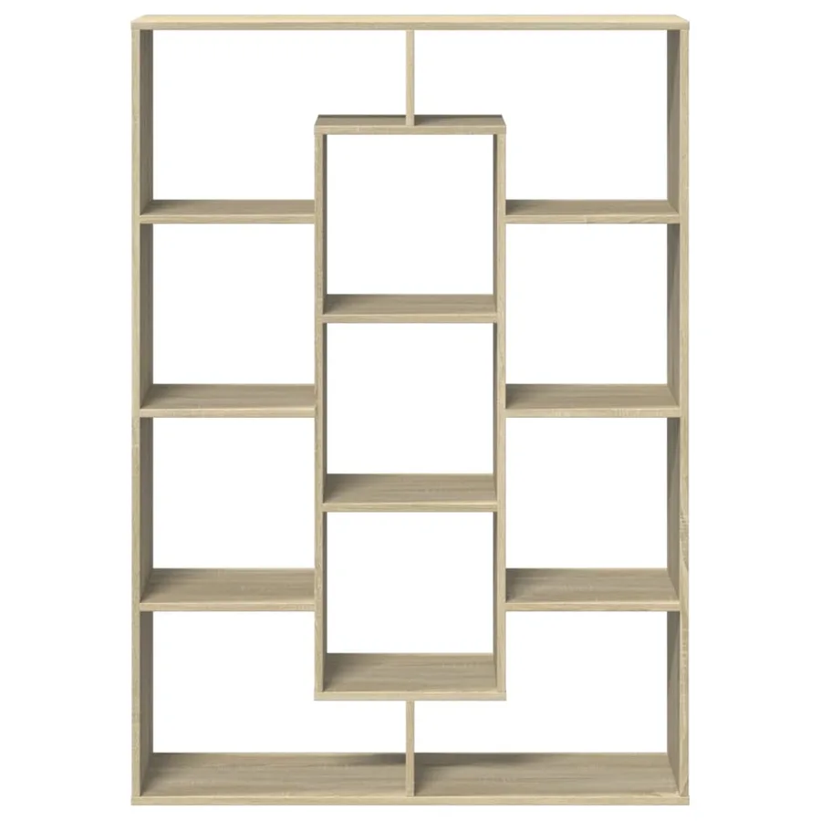 Bibliothèque chêne sonoma 102x29x143 cm bois d'ingénierie - 5