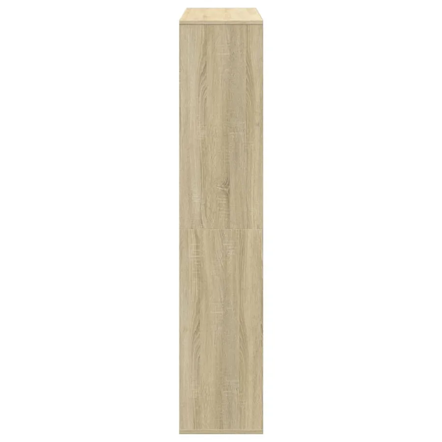 Bibliothèque chêne sonoma 102x29x143 cm bois d'ingénierie - 6