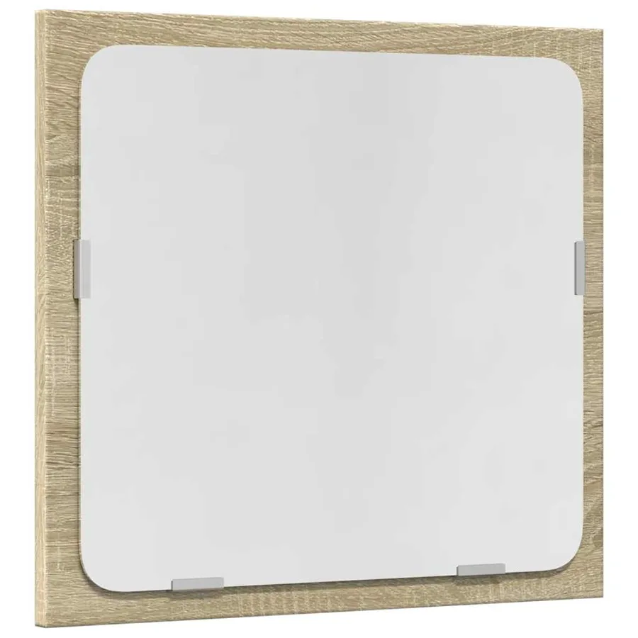 Ensemble de meubles de salle de bain 2 pcs chêne sonoma - 9