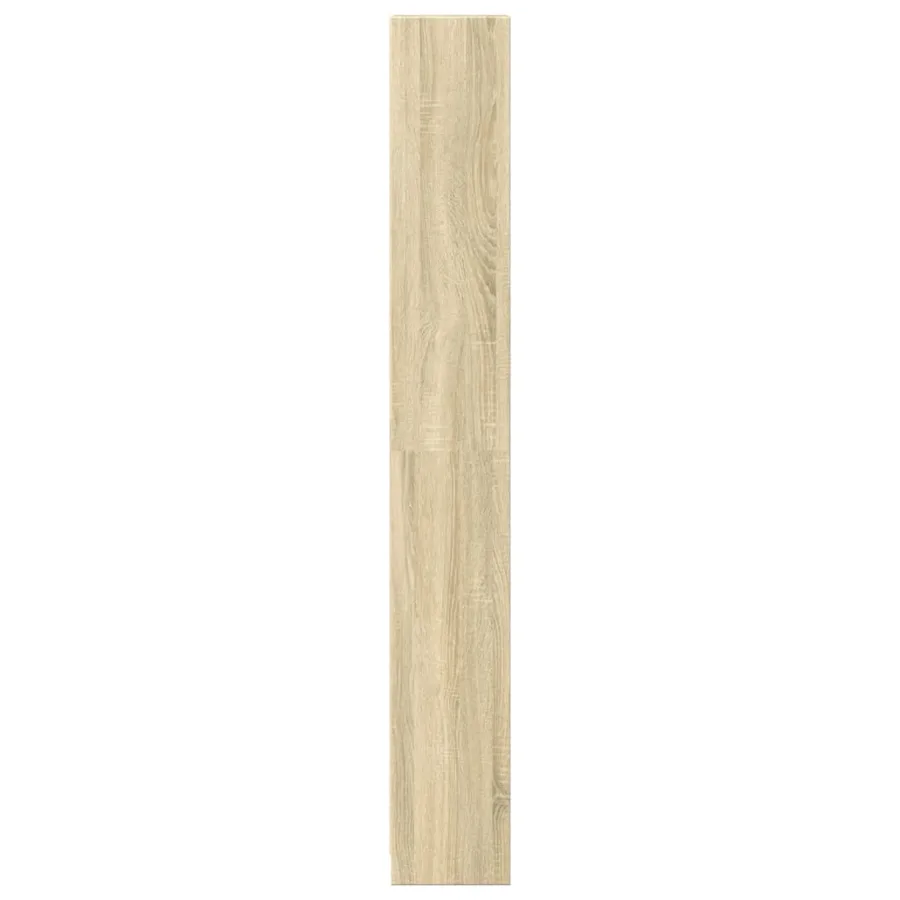 Bibliothèque chêne sonoma 40x24x176 cm bois d'ingénierie - 6