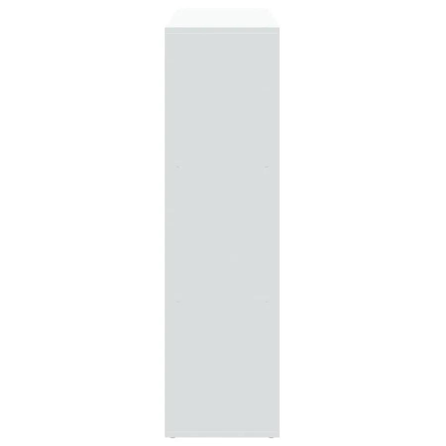 Étagère séparatrice de pièce blanc 102x29x103,5 cm - 7