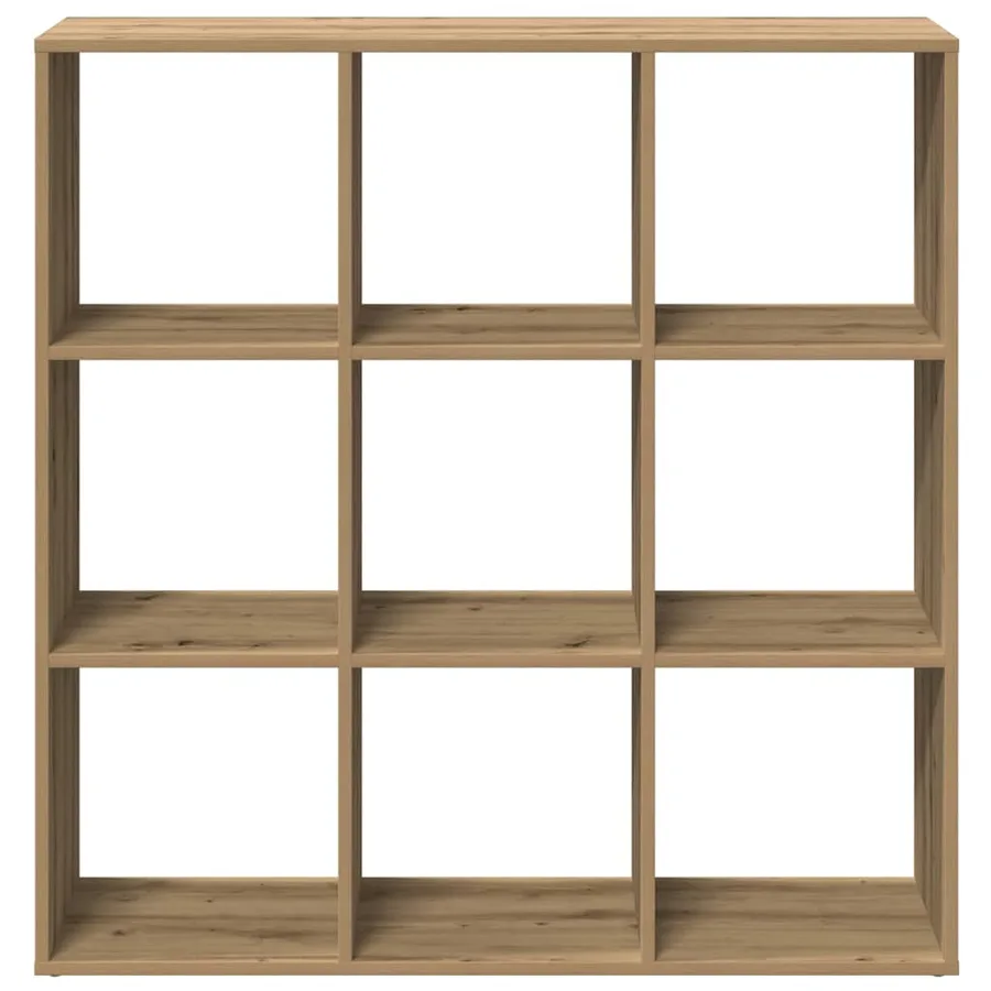 Étagère séparatrice de pièce chêne artisanal 102x29x103,5 cm - 5