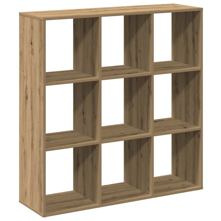 Étagère séparatrice de pièce chêne artisanal 102x29x103,5 cm - 6