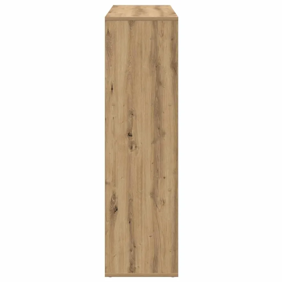 Étagère séparatrice de pièce chêne artisanal 102x29x103,5 cm - 7