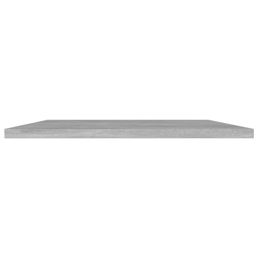 Panneaux de bibliothèque 4 pcs gris béton bois d’ingénierie - 3