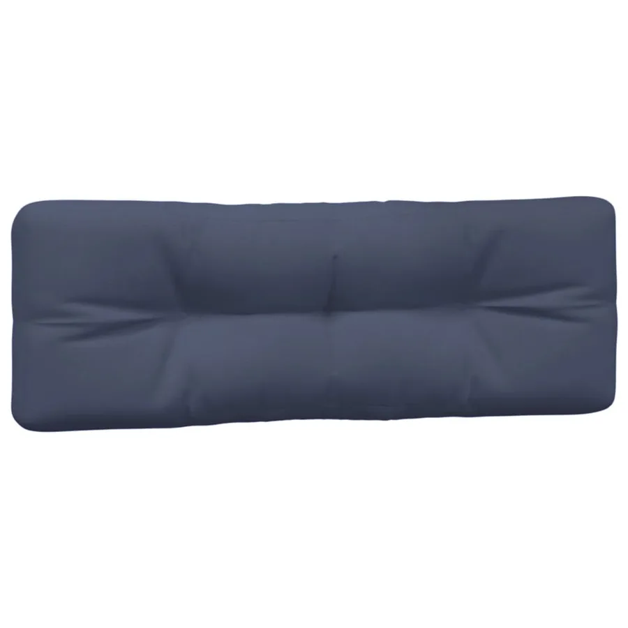 Coussins palette lot de 7 tissu bleu marine - 4
