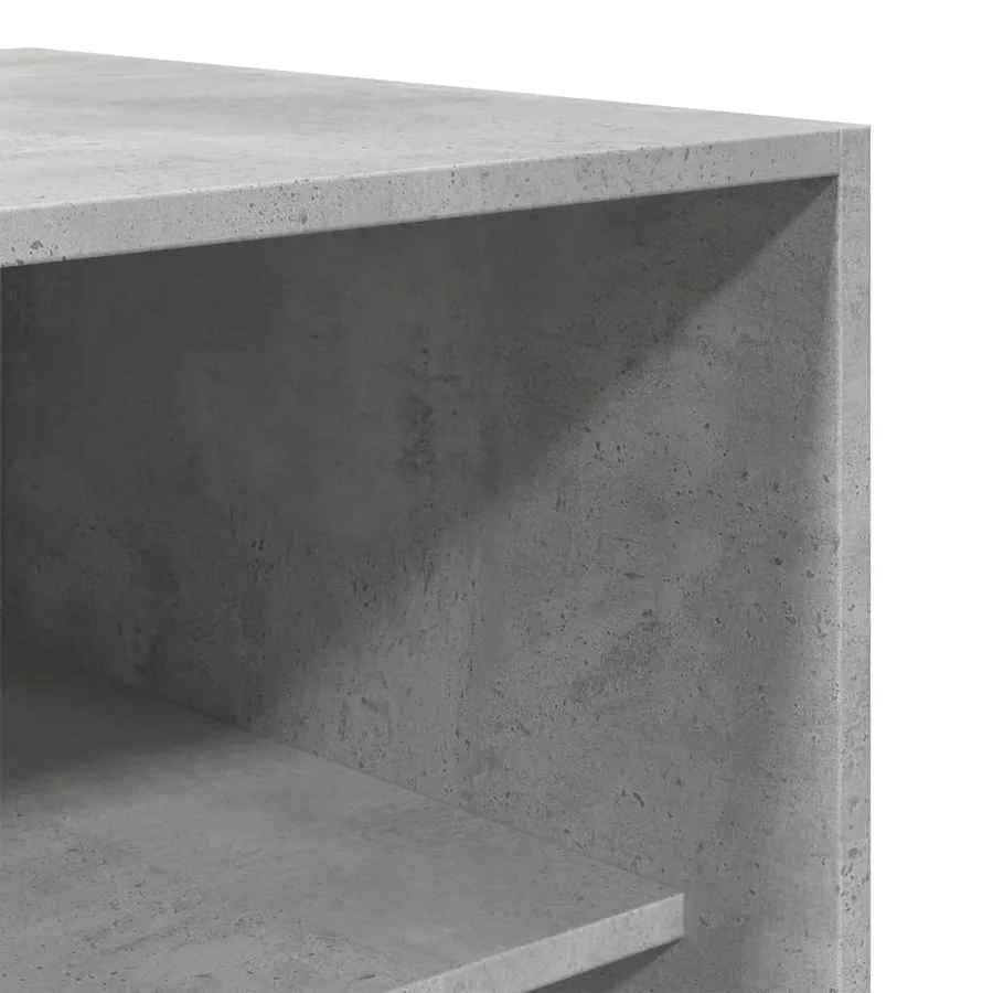 Garde-robe Gris béton 50 x 50 x 200 cm Aggloméré - 7