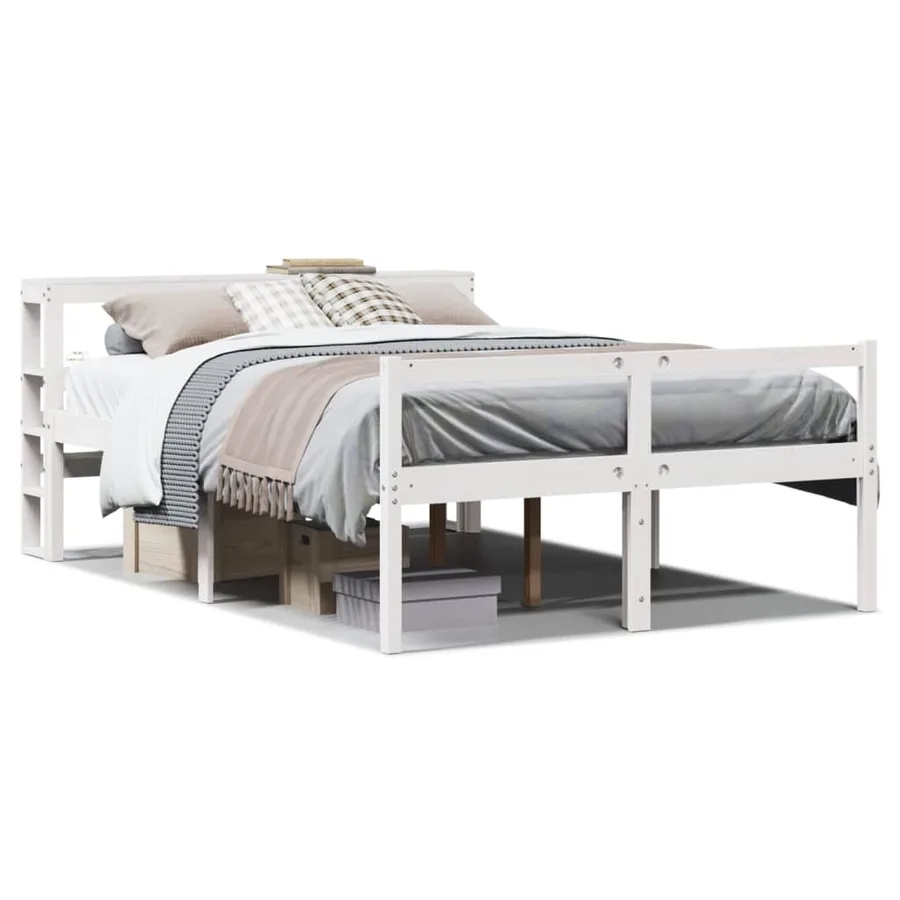 Lit pour personne âgée avec tête de lit sans matelas 120x200 cm - 2