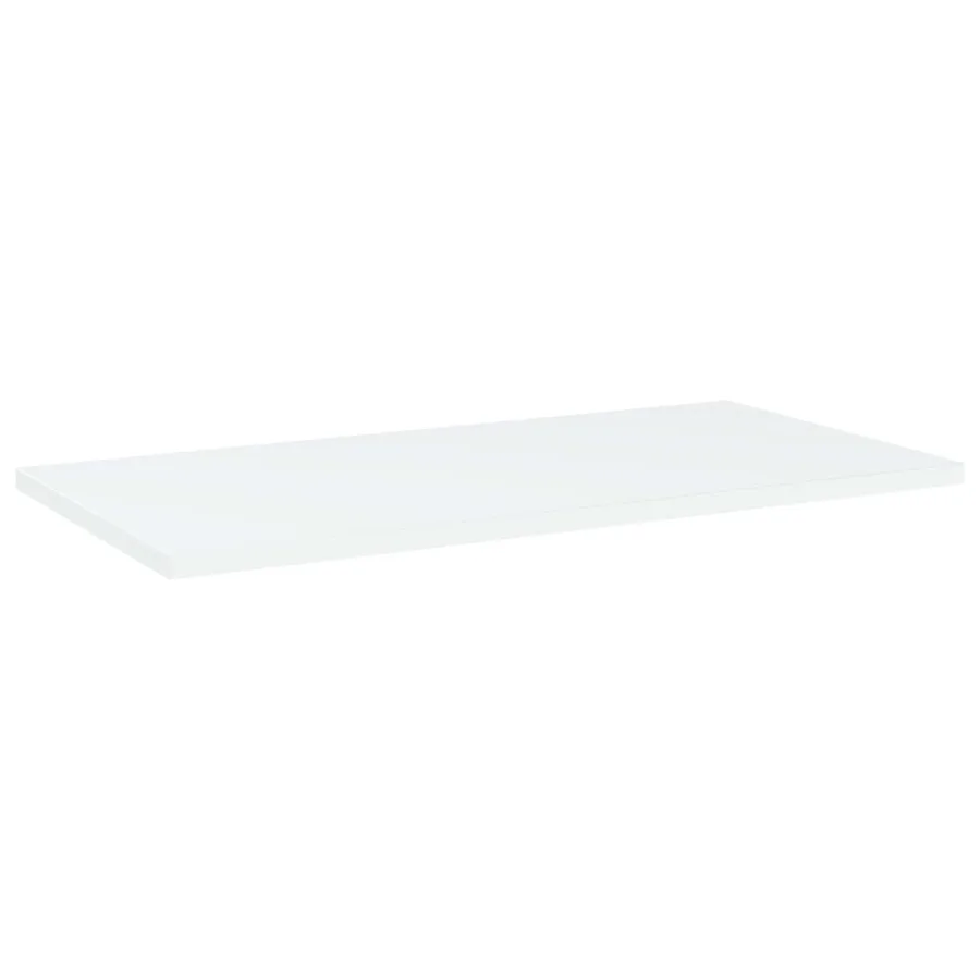 Panneaux de bibliothèque 4 pcs Blanc 60x30x1,5 cm Aggloméré - 2