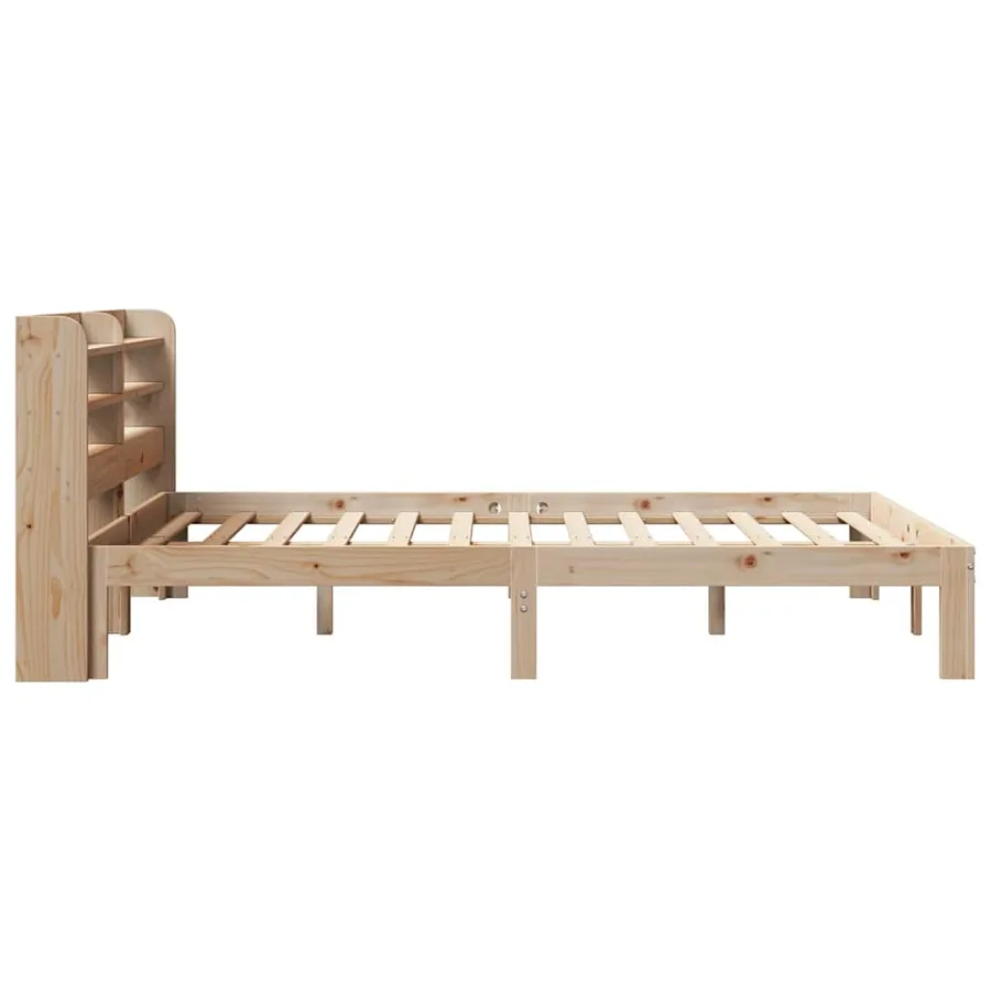 Cadre de lit avec tête de lit sans matelas 90x200 cm - 5