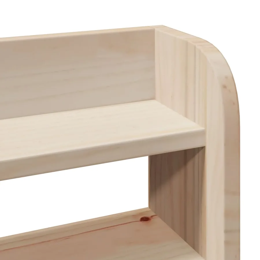 Cadre de lit sans matelas 90x200 cm bois de pin massif - 10