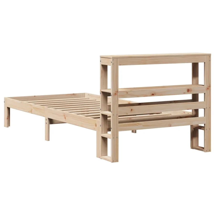 Cadre de lit avec tête de lit sans matelas 90x190 cm - 6