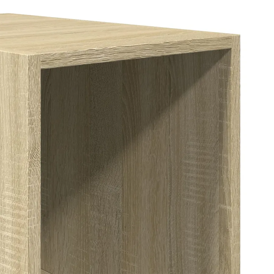 Garde-robe chêne sonoma 30x50x200 cm bois d'ingénierie - 7