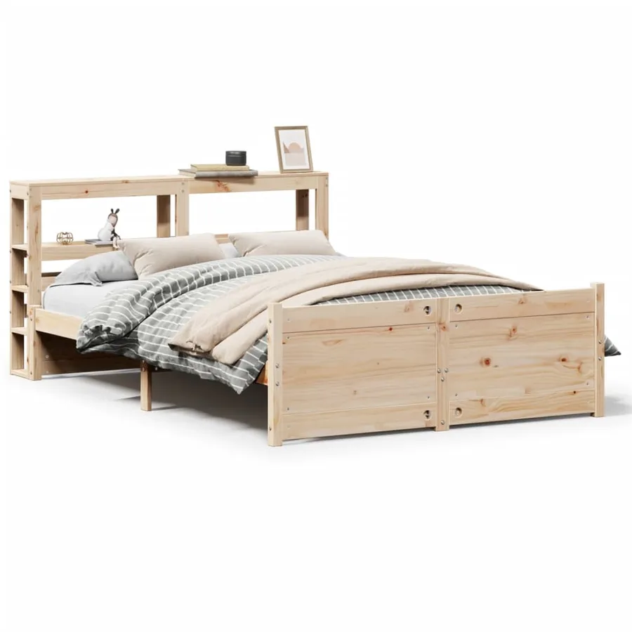 Cadre de lit avec tête de lit sans matelas 120x200 cm - 2