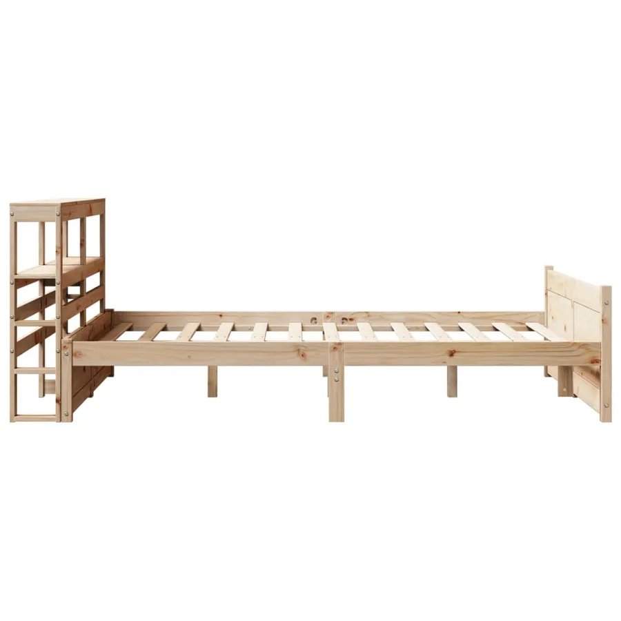 Cadre de lit avec tête de lit sans matelas 120x200 cm - 7