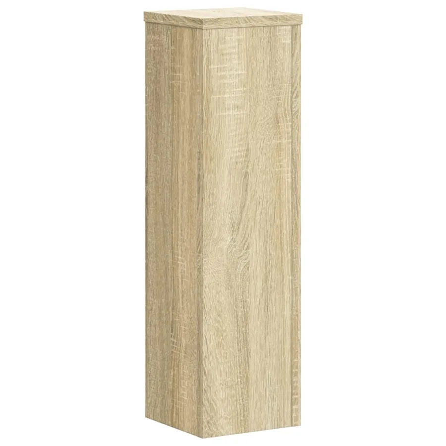 Supports pour plantes 2 pcs chêne sonoma bois d'ingénierie - 3