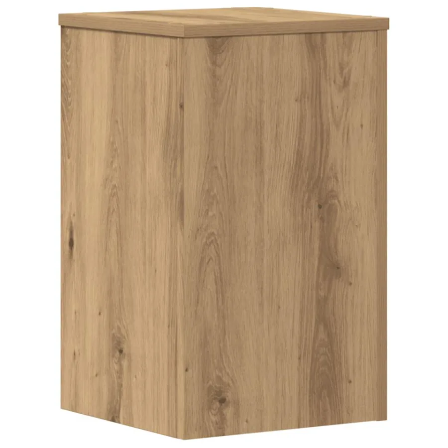 Supports pour plantes 2 pcs chêne artisanal bois ingénierie - 5