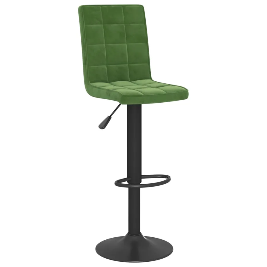 Tabouret de bar Vert foncé Velours - 2