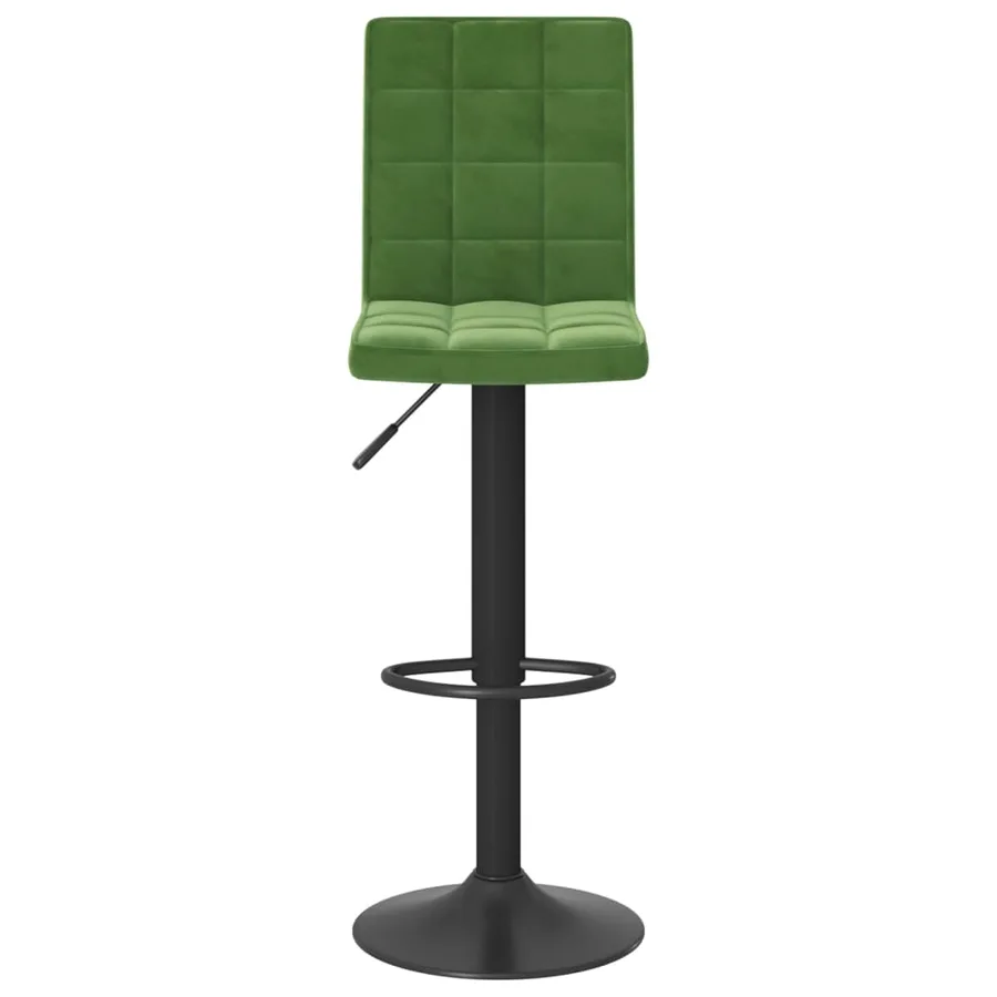 Tabouret de bar Vert foncé Velours - 3