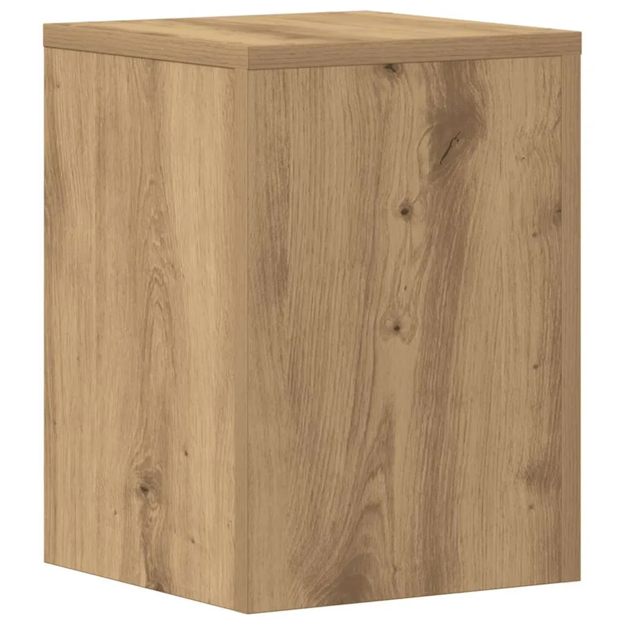 Supports pour plantes 2 pcs chêne artisanal bois d'ingénierie - 5
