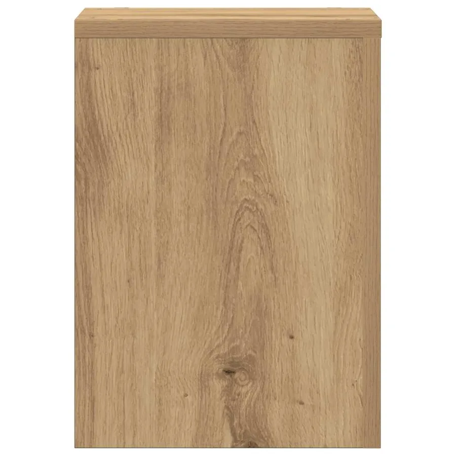 Supports pour plantes 2 pcs chêne artisanal bois d'ingénierie - 6