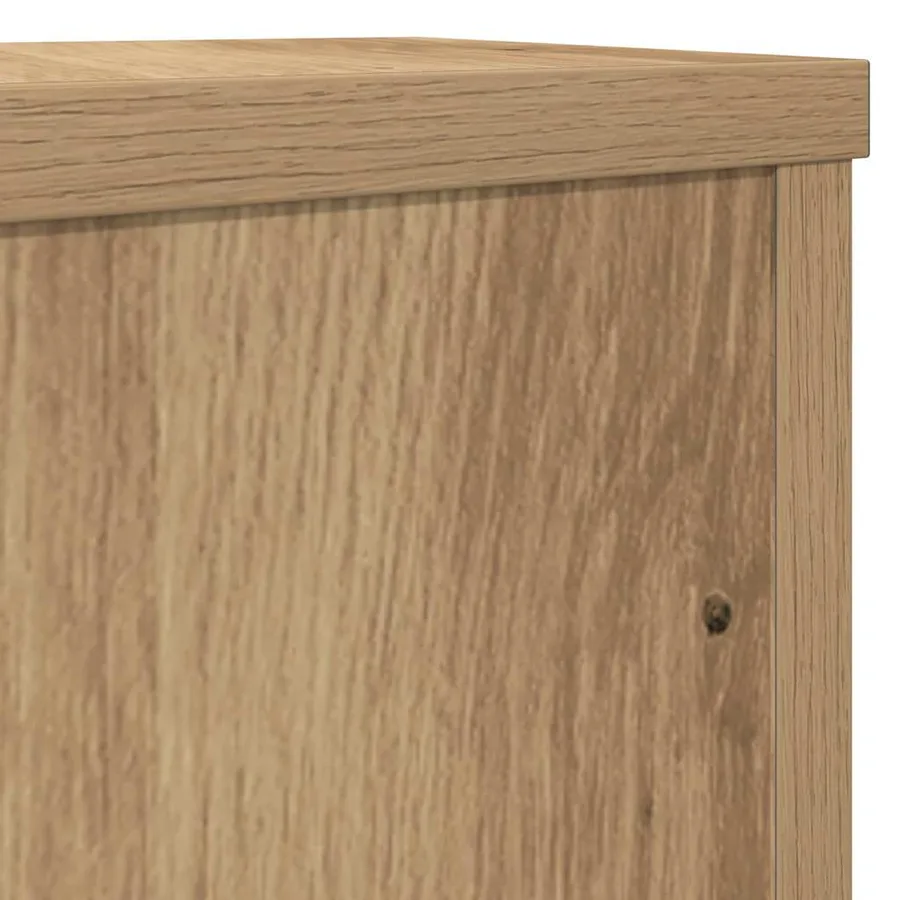 Supports pour plantes 2 pcs chêne artisanal bois d'ingénierie - 7
