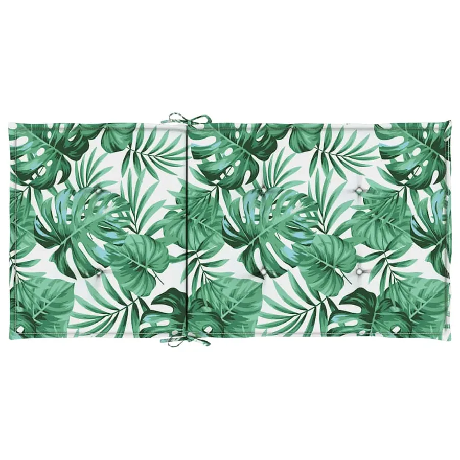 Coussins de dossier 6 pc Motif feuille 100 x 50 x 3 cm - 7
