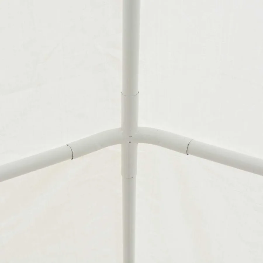 Tente de réception PE 6 x 16 m Blanc - 6