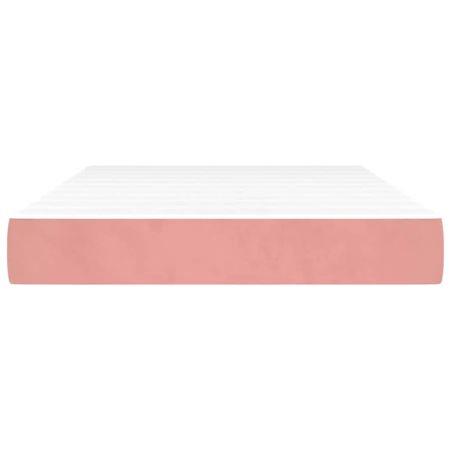 Matelas à ressorts ensachés 120 x 210 cm Rose - 3