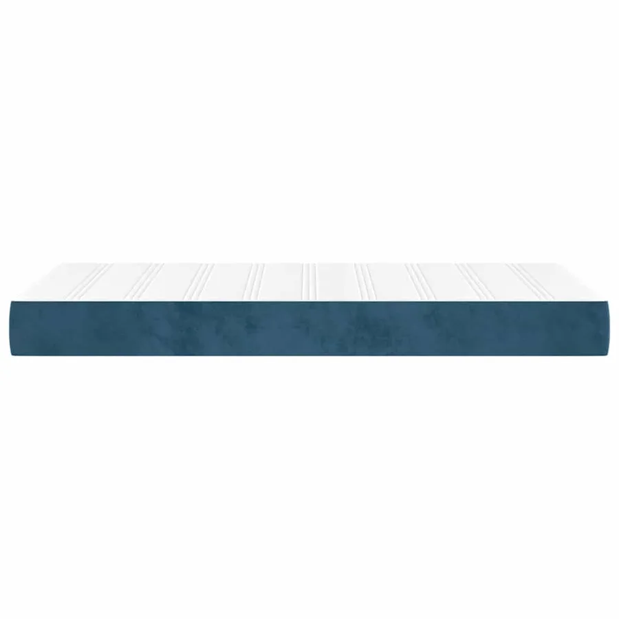 Matelas à ressorts ensachés 80 x 210 cm Bleu foncé - 4