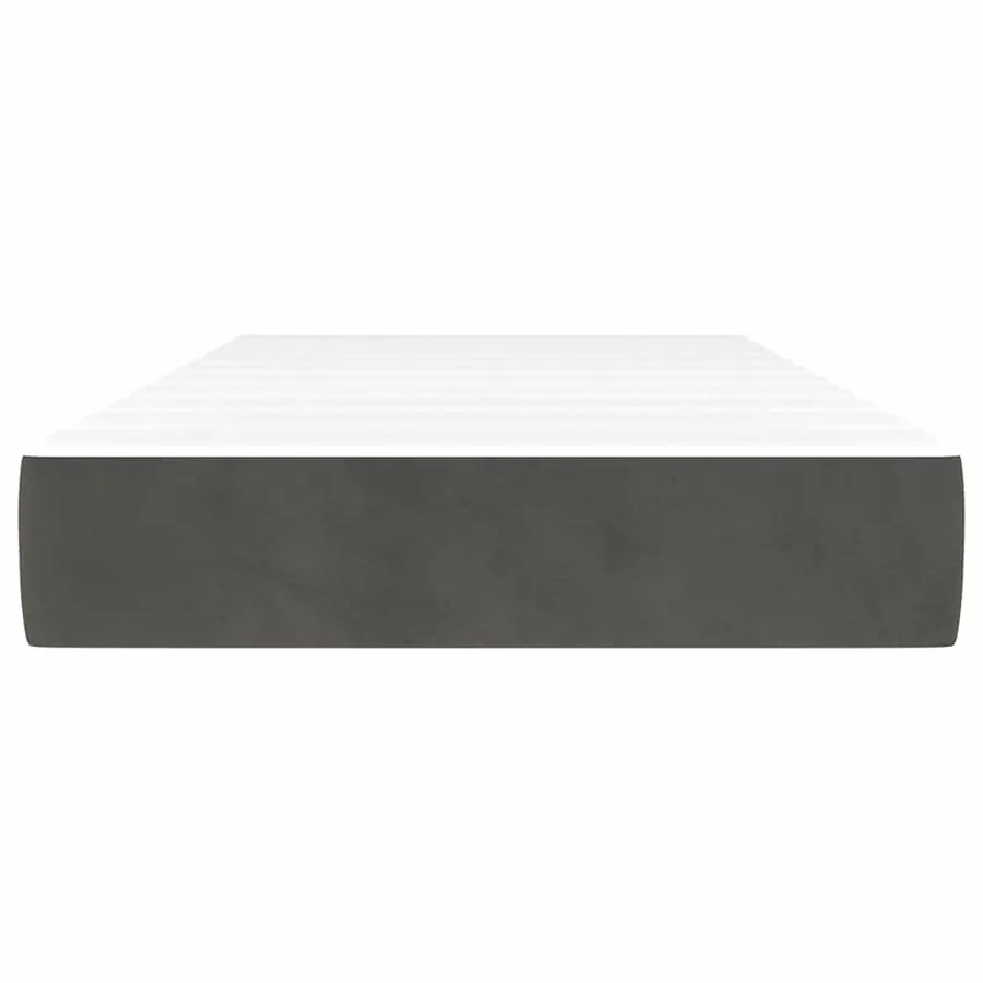 Matelas à ressorts ensachés 80 x 220 cm Gris foncé - 3