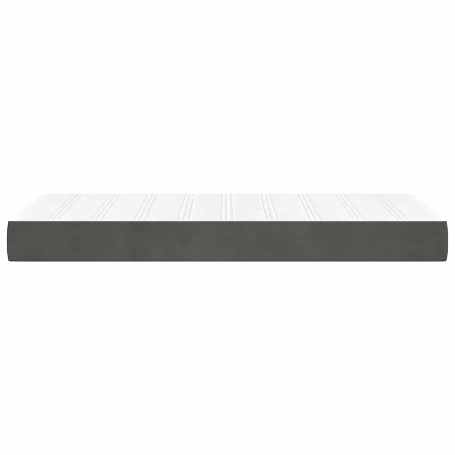 Matelas à ressorts ensachés 80 x 220 cm Gris foncé - 4