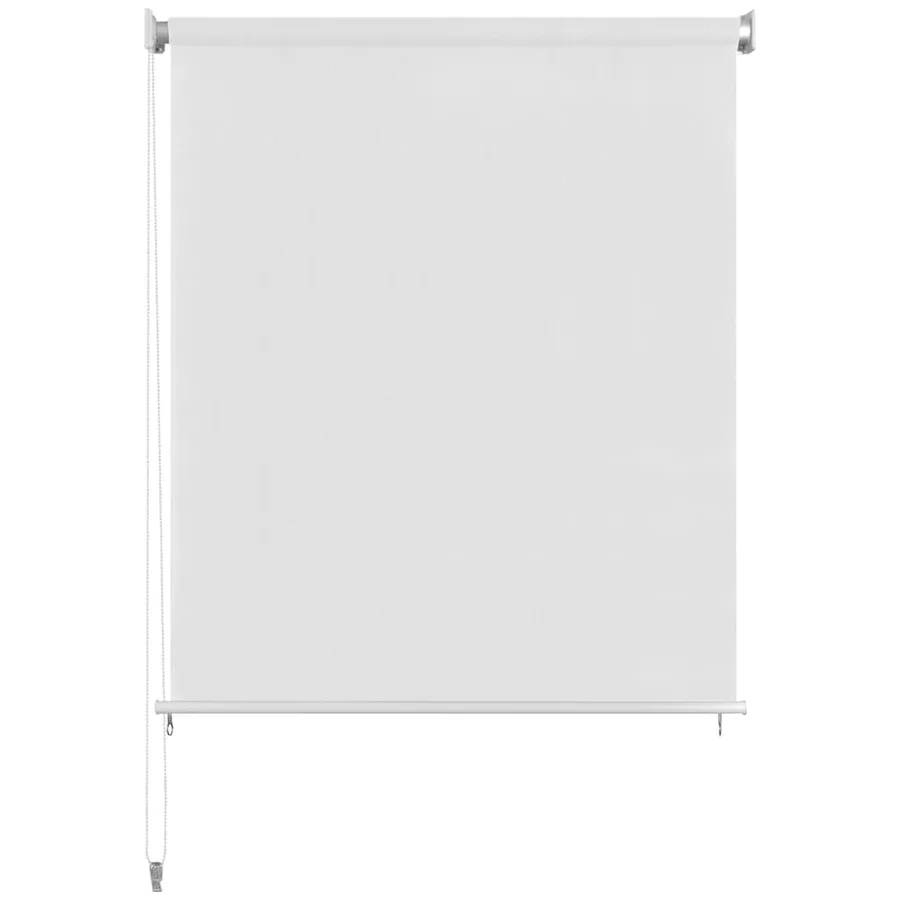 Store roulant d'extérieur 355 (l) x 140 (H) cm blanc - 2