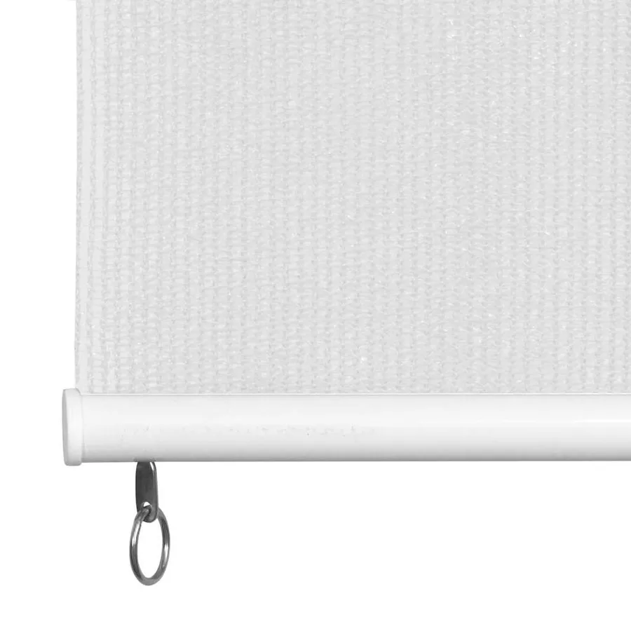 Store roulant d'extérieur 355 (l) x 140 (H) cm blanc - 4