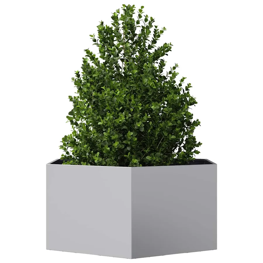 Jardinière hexagone 104x90x45 cm acier galvanisé - 3